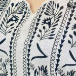 لباس ساحلی زنانه لینن بلند رنگ کرم مناسب فری سایز مدل ۲۴۹۵۷ - تصویر 4